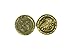 The Broken Token Prop Coins - Wondrous Metal Replica Coins for 7 Wonders, Pack of 57 - Fantasy Novelty and Replica Coins
