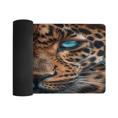 Mouse Pad Grande Leopardo Antideslizante para Oficina miniatura 3