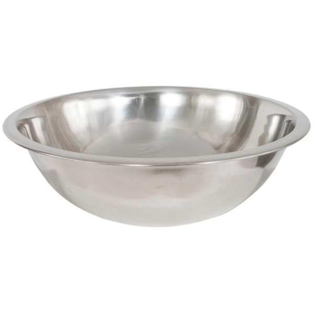 Crestware Cuenco para mezclar de acero inoxidable de 13 cuartos