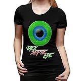 Kingscom Jacksepticeye Shirt Womens T Shirt Short Sleeve Top Casual Fashion Tee Medium Black