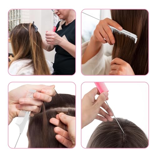 Set de 2 Peines Retráctiles Rat Tail para Cabello miniatura 5