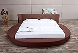 Matisse Round Bed Oslo X King Size (Brown).
