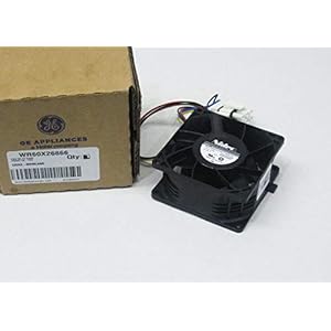 GE Appliances Refrigerator Evaporator Fan Motor WR60X26866, WR60X26033