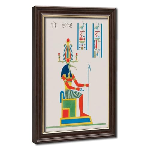 Jean Francois Champollion Poster Cadre Facile sans Percer Toile Thoth Hermes 1832