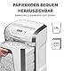 Fellowes Aktenvernichter für das Büro zu Hause - 15 Blatt Querschnitt Aktenvernichter für den Schreibtisch - Powershred 15C Home Shredder mit 19L Auszugsbehälter - Hochsicherheitsstufe-P4 - Weiß