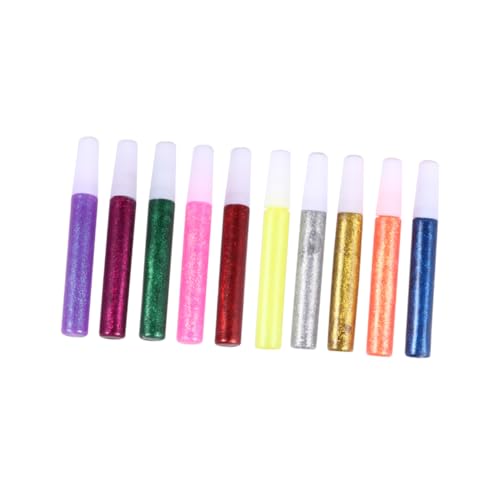 SAFIGLE フリッカーグルーペン 50本セット カラーペイント ペイント用グリッター接着剤ペン Diy アートクラフト 学校プロジェクト用 色指定不可