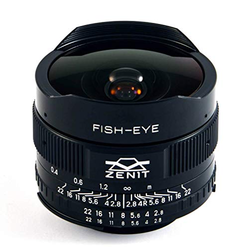 レンズ(単焦点) Zenitar 16mm F2.8 Fish-EYE 41yX0kt3lCL.jpg
