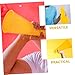 WOONEKY 2pcs Cheer Megaphones Handles for Sports Events Party Blowers Noise Makers Bright Design