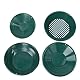 4 Set Goldwaschkit, Green Mining Schwerkraftfalle Goldwaschpfannenkit Kit Minensuchdetektor