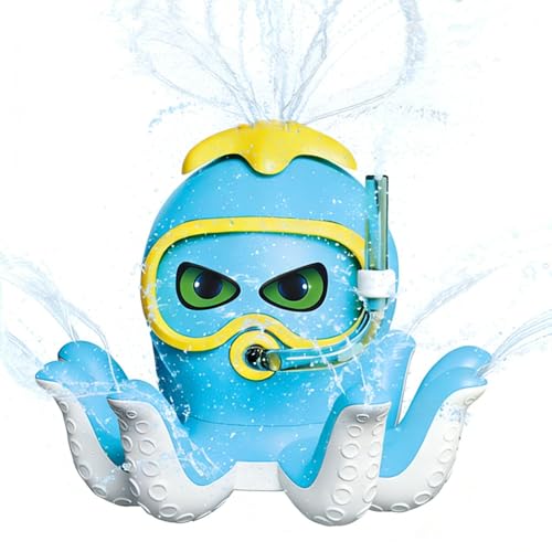 Fruusv Juguete Aspersor - Actividades De Juego De Pulpo para El Patio Trasero Y Jardín,Juguete De Spray De Agua con Aspersor | para Niños Y Niñas En Playa Parque Guardería Fiesta De Piscina Y Jardín