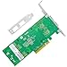 Vogzone 25Gb PCI-E NIC Network Card for Intel E810-XXVDA2, 1GbE/10GbE/25GbE Dual SFP28 Ports, with Intel E810-XXVAM2 Chip,25GbE PCI Express 4.0 X8 Ethernet Adapter Support RDMA iWARP/RoCEv2/UEFI