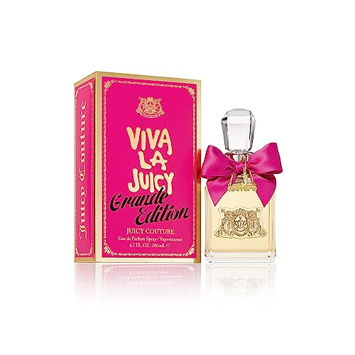 Juicy Couture Viva La Juicy Eau De Parfum, Women's Perfume with Notes of Mandarin, Gardenia & Caramel, Floral & Sweet Perfume for Women, EDP Spray, 6.7 fl. oz