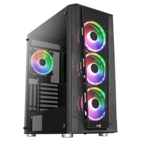AeroCool Prism G V2 FRGB Medium Tower Case (Black) Cover