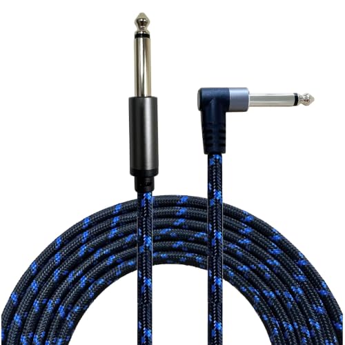 Cable de audio mono de 1/4" anticaídas con conector a 90 grados tipo 2 2