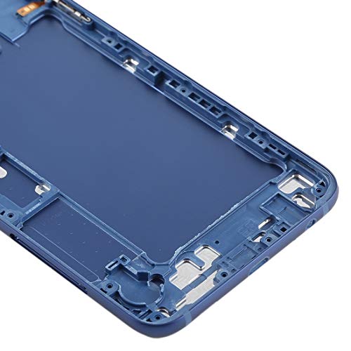 Pièce de rechange couverture arrière Galaxy A6+ 2018 bleue