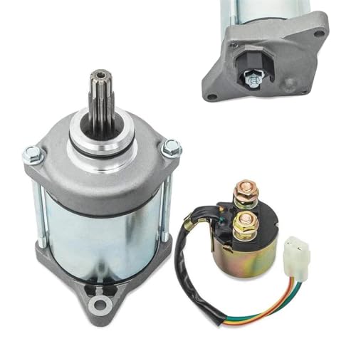 Démarreur et relais TRX420FPM pour quad Honda 4x4 EPS 2009-2013