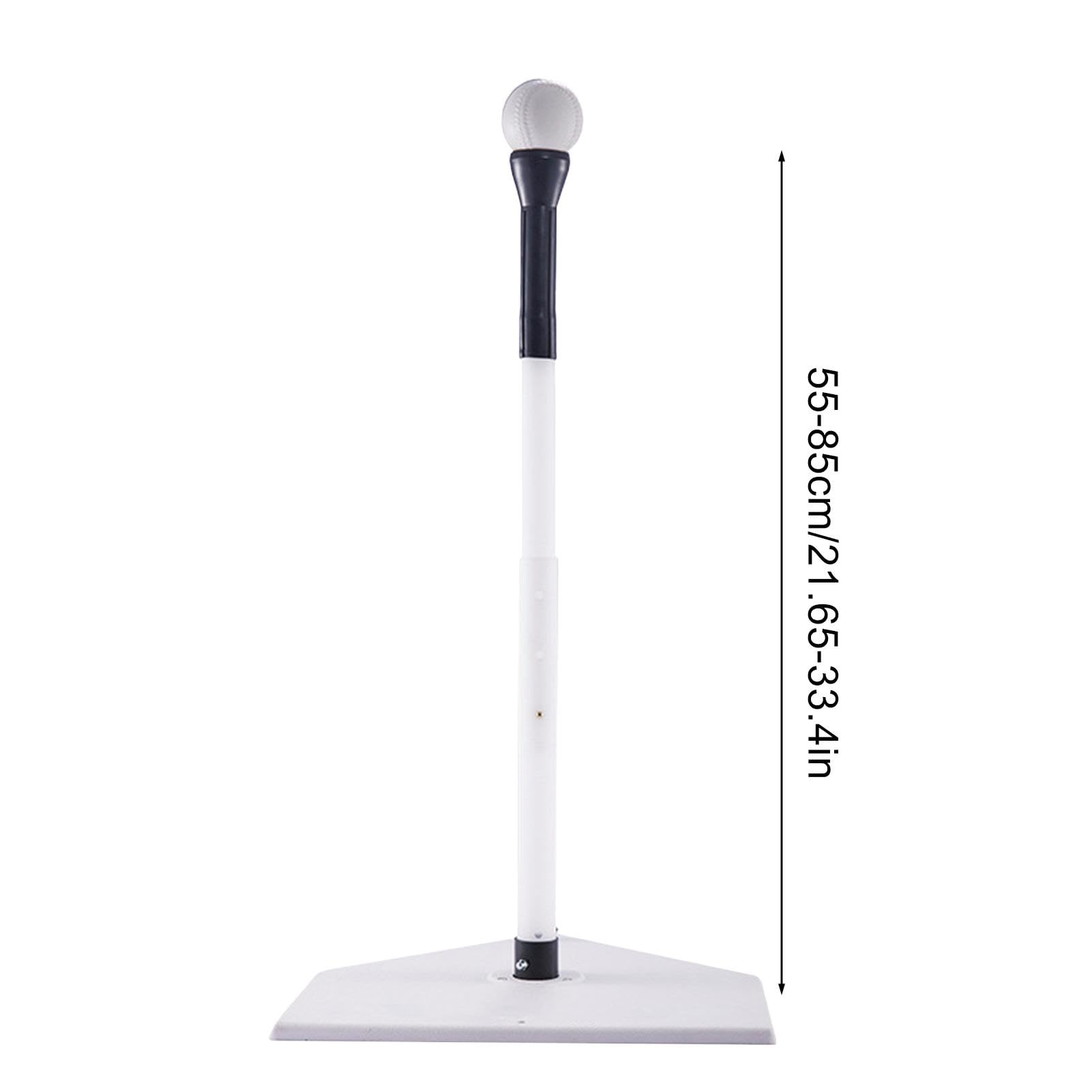 Supporto per tee da baseball – Teeball Softball Practice, Softball Batting Tee | Tee regolabile portatile ponderato Batting Tee, T-Stand Baseball Batting Stand per Baseball Softball Tee Ball Tee Ball