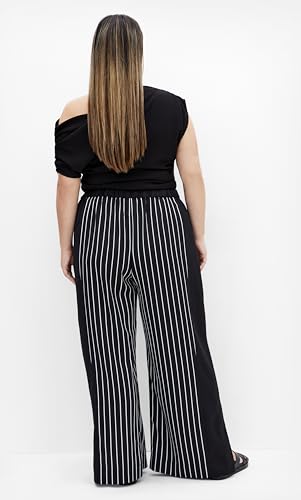 City Chic Women's Plus Size Enya Border Pant3