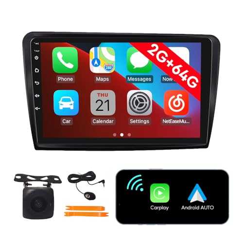 [2G 64G] Android Car Stereo FM Radio Carplay Android Auto 10.1