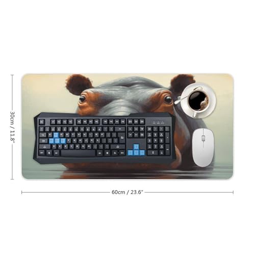 Protectora de escritorio Hippo grande antideslizante y resistente al agua miniatura 2
