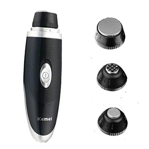 Preisvergleich Produktbild Elektrischer Hornhautentferner Entfernen Multifunktional Haut Zur Fußpflege Wasserdicht Pediküre Set Fuß Schwarz