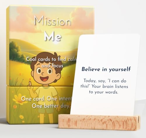 Solskift Intention Cards, Choose Your Edition | Daily Prompts for Clarity & Focus (Kids edition)