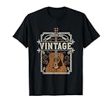 Vintage Acoustic Guitar Collector Retro Guitarist T-Shirt