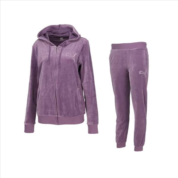 Amazon.co.jp: 【上下セット】プーマ レディース ベロアフーデッド