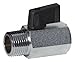 Brass Mini Ball Valve Inline 3/8"