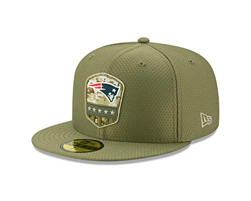 New Era England Patriots 59fifty Basecap On Field