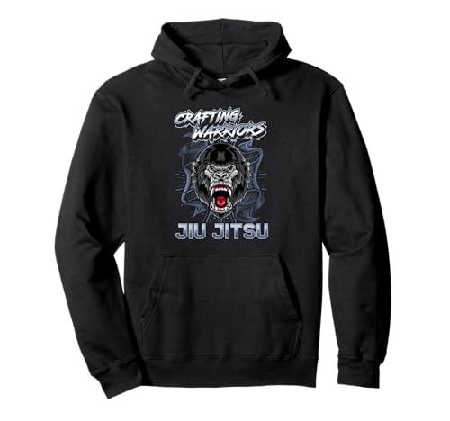 Jiu Jitsu Warrior - Grappling BJJ Angry Gorilla Sudadera con Capucha