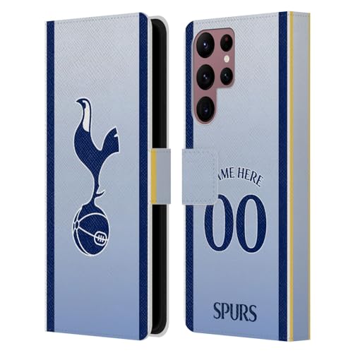 Coque Samsung S22 Ultra Tottenham Hotspur personnalisable en cuir à portefeuille