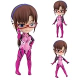 DEXSHUN Mari Illustrious Makinami Figura Mini Anime Figura de Acción Móvil con Accesorios PVC Coleccionables Escritorio Decoraciones Regalos 9 cm