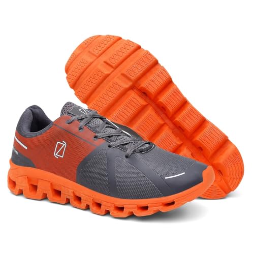 Tênis Masculino Legacy Academia e Caminhada Leve e Macio - Laranja/42