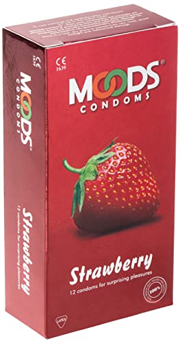 Moods Strawberry Condoms 12 Pieces