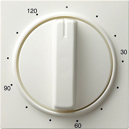 Preisvergleich Produktbild Gira 064240 Abdeckung Zeitschalter 120 Min S, reinweiß