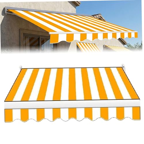 Auvent rétractable pour terrasse rétractable, store extérieur imperméable 98,4 x 78,7