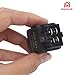 12V 40A Relay, Fog Light 4 Pin Relays Fit for YL-388-S Automotive Fog Driving Light, Auto SPST Light Bar Starter Wire Wiring Harness Replacement Parts Kit, 40 Amp 30A (Black, 1Pc)