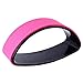 LIUJUAN Yoga Wheel Mezzo Giro Yoga Ruota Pilates Cerchio Ruota Rullo Attrezzo per Allenamento Forma della Vita Anello Pilates Snellente Yoga Strumenti per La Cura del Fitness-Rosa_39,5 * 21 * 13 Cm