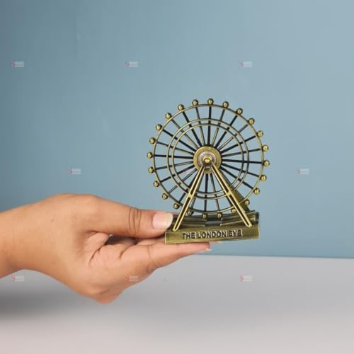 Image of SATYAM KRAFT 1 Pcs UK World Famous Building for Wedding Decorative Showpeice Idol for Home Decor, Living Room, Gifts, Desk Decor, Stand Holder, Office Desk, Tabletop (London Eye)
