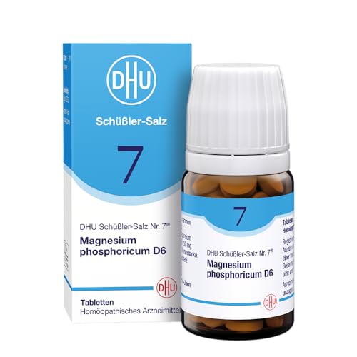 DHU Schüßler-Salz Nr. 7 Magnesium phosphoricum D6 Das Mineralsalz der Muskeln und Nerven das Original umweltfreundlich im Arzneiglas 80 St. Tabletten