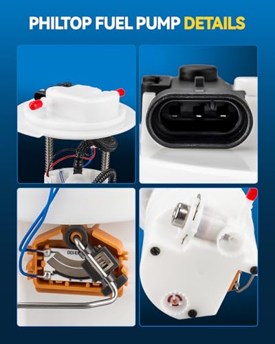 Image of PHILTOP Electric Fuel Pump Assembly FG1189, P76775M, SP3043M