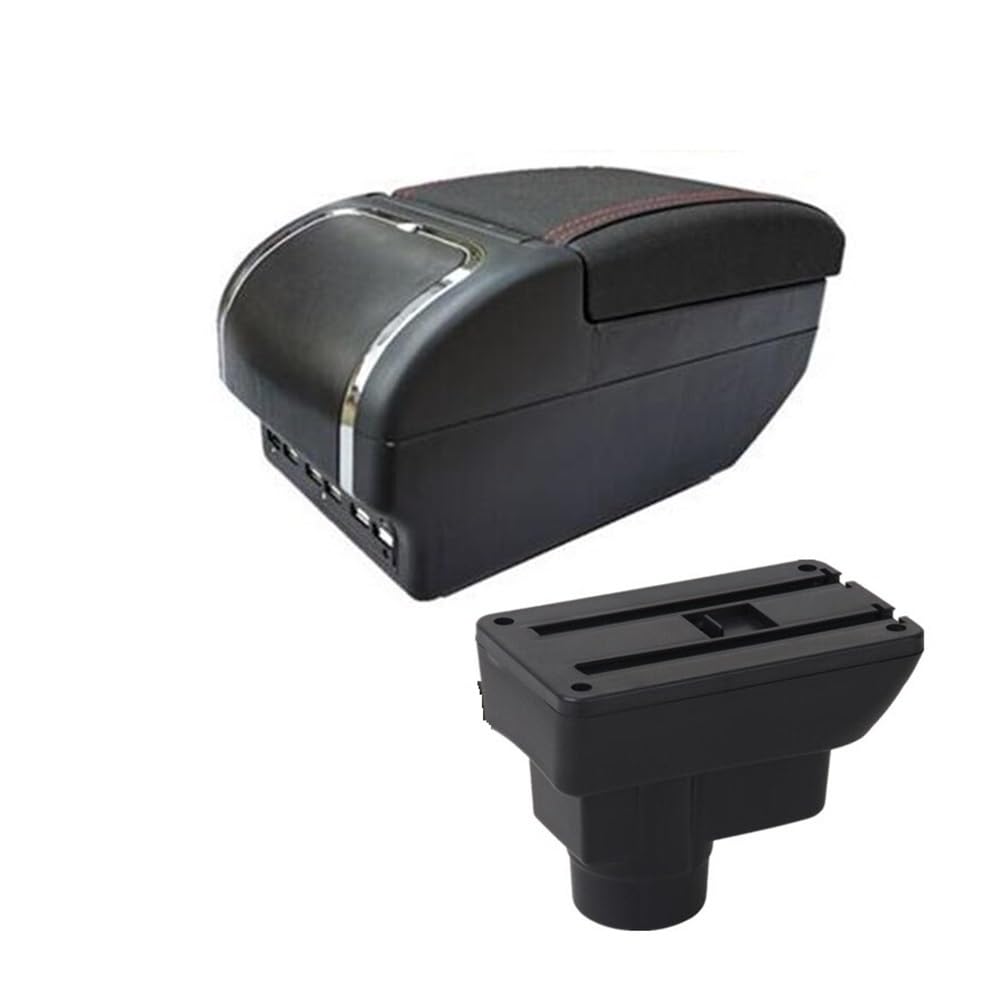 AIERDEYP Car Armrest Box For Opel For Corsa D 2011-2017 2018 2019