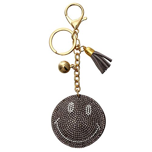 Preisvergleich Produktbild RQZQ Körper Kette Großhandel Charme Schlüsselanhänger Anhänger Strass Ausdruck Schlüsselbund Frauen Handtasche Auto Goldene Überzogene Schlüsselbund Clef