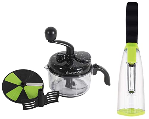 Wonderchef Turbo Dual Speed Food Processor with Smart Peeler Comb...