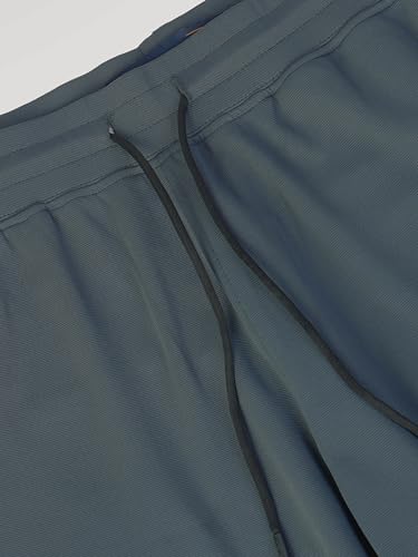 Image of TECHNOSPORT Men Solid Slim Fit Sports Shorts TS Flexi Polyester Mid Rise Drawstring Shorts Pant for Men Pockets Gym Workout Running Joggers Casual Quick Dry