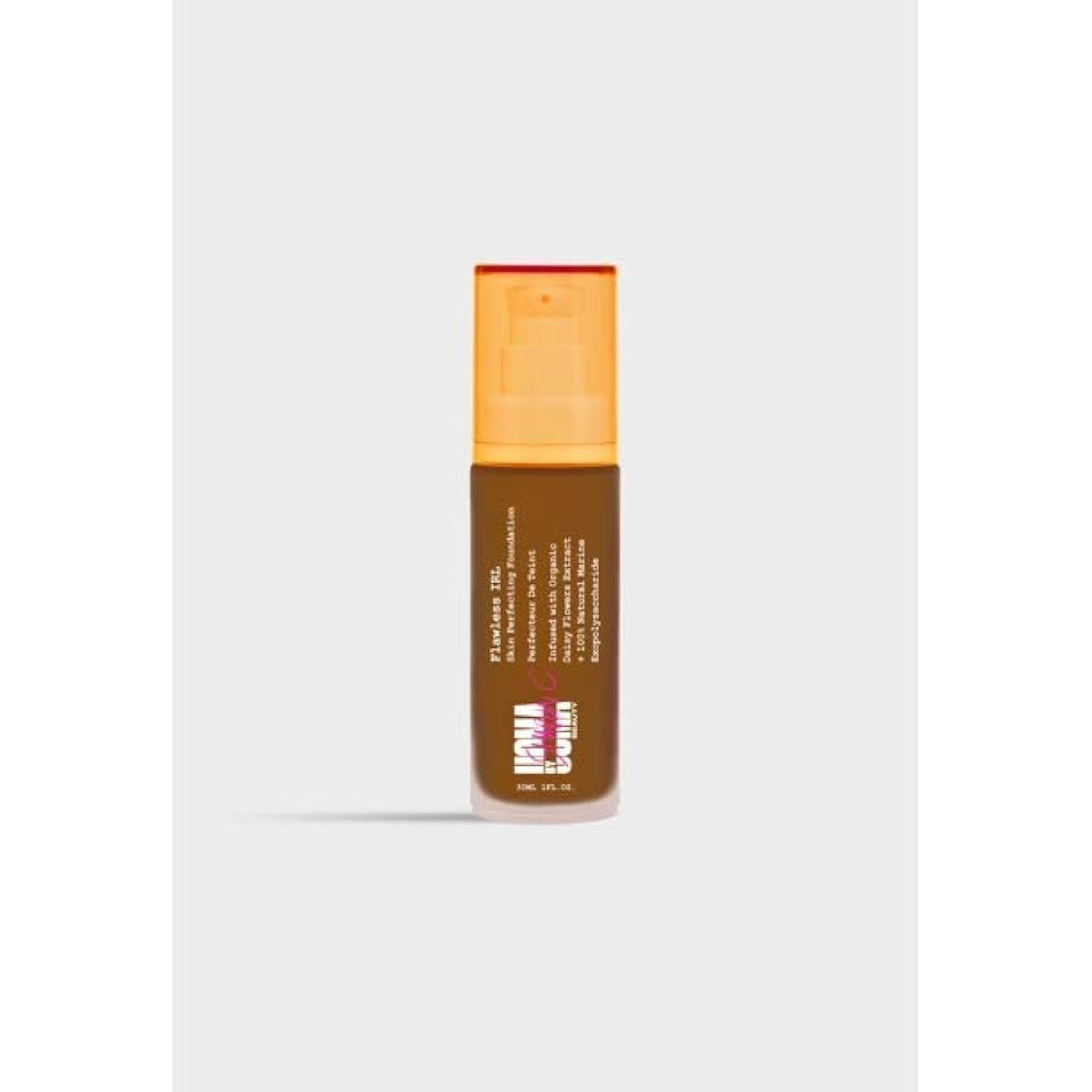 UOMA Beauty By Sharon C Flawless IRL Skin Perfecting Foundation Brown Sugar T1 1 Ounce Pack of 1