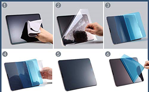 Image of Mizi (2 PACK Paperfeel Screen Protector Compatible with iPad Pro 11 (2022 & 2021 & 2020 & 2018 Models), Matte PET Film for Drawing No Glare and Paperfeel with Easy Installation Kit - Clear