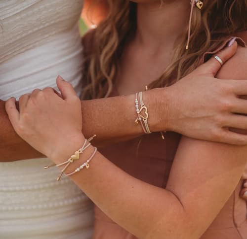 K'lani Hair Tie Bracelets for Women - Elastic Hair Bands That Double as Stylish Jewelry - Mother/Daughter - Set