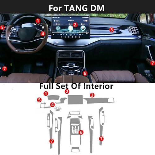 Film TPU BYD Tang protection console haut de gamme automobile - 2